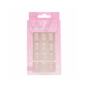 W7 Cosmetics - Uñas postizas Glamorous Nails - French Pearls