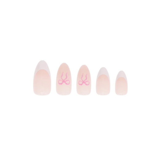 W7 Cosmetics - Uñas postizas Glamorous Nails - Soft Bow