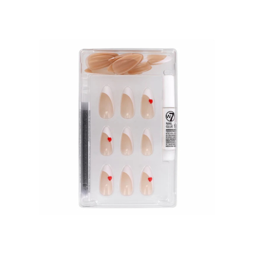 W7 Cosmetics - Uñas postizas Glamorous Nails - Sweet-Heart