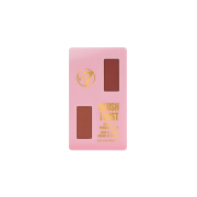 W7 - Dúo colorete en crema y polvo Blush Twist - No More Fights