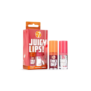 W7 -  Dúo de brillos de labios Juicy Lips! - Foolish + In the Clear