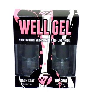 W7 - Kit de esmalte de uñas Well Gel