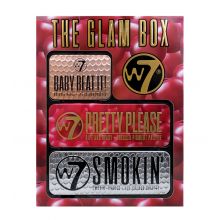 W7 - Kit de Paleta de Sombras de ojos The Glam Box 3.0