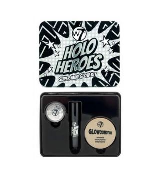 W7 - Kit Super mini Glow - Holo Heroes