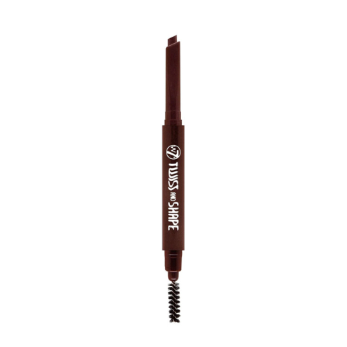 W7- Lápiz doble para cejas Twist and Shape - Dark Brown