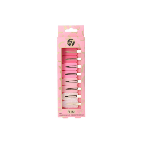 W7 - Pack de 8 pinzas para el pelo - Blush