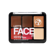 W7 - Paleta de rostro en crema Lets face it! - Soft glow