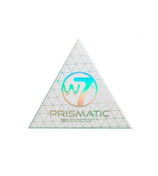 W7 - Paleta de iluminadores para ojos y rostro Prismatic 3D