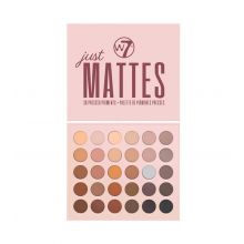W7 - Paleta de pigmentos prensados Just Mattes