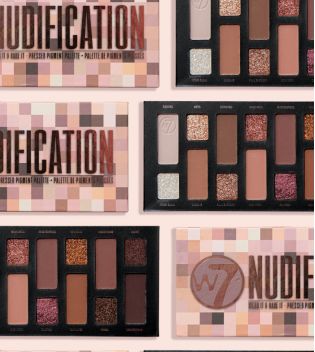 W7 - Paleta de pigmentos prensados Nudification