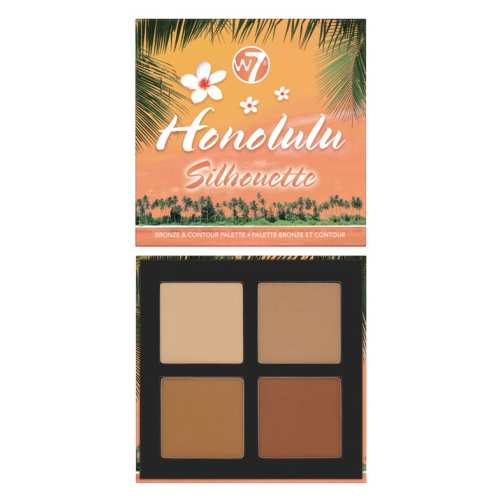 W7 - Paleta de rostro Honolulu Silhouette