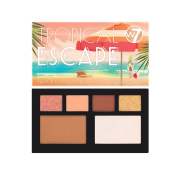W7 - Paleta de rostro y sombras de ojos Tropical Escape - Light-Medium