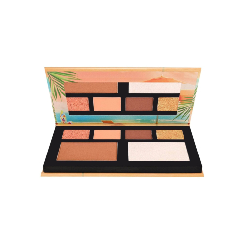 W7 - Paleta de rostro y sombras de ojos Tropical Escape - Light-Medium