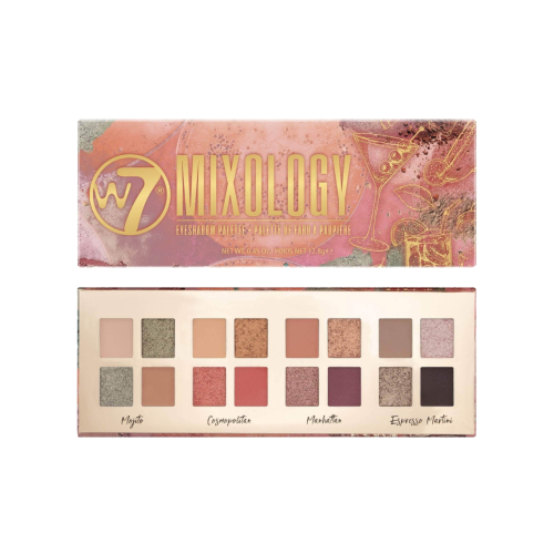 W7 - Paleta de sombras Mixology