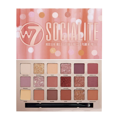W7 - Paleta de sombras Socialite