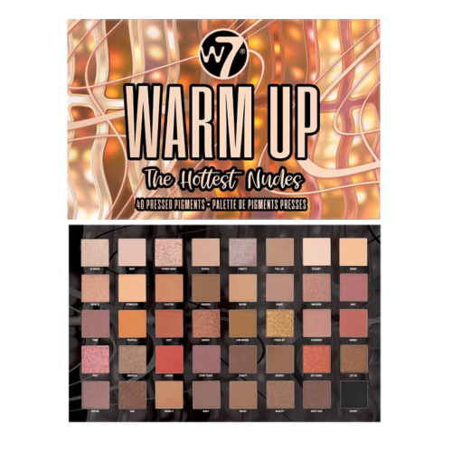 W7 - Paleta de sombras Warm Up