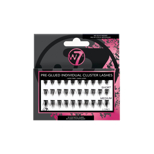 W7 - Pestañas postizas individuales Pre-glued Cluster Lashes