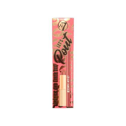 W7 - Set de Barra y Delineador de Labios Let's Pout
