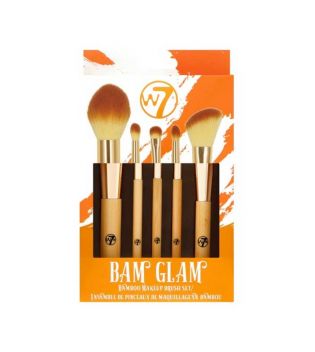 W7 - Set de brochas Bam Glam