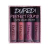 W7 - Set de labiales líquidos mate Duped! - Perfect Pinks!