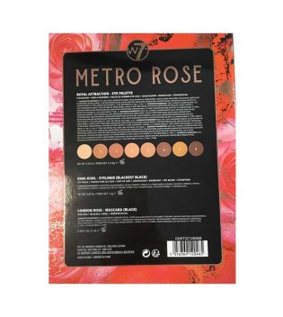 W7 - Set de regalo Metro Rose