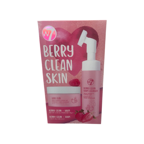 W7 - Set para doble limpieza Berry Clean Skin