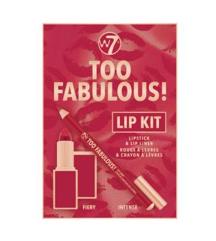 W7- Set para labios Too Fabulous!