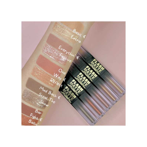 W7 - Sombra de ojos líquida Flash Matte - Basic & Extra