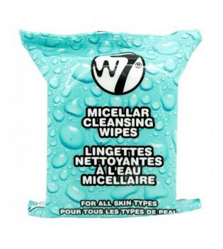 W7 - Toallitas desmaquillantes con agua micelar