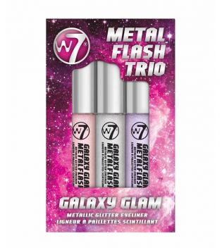 W7 - Trío de delineadores Metal Flash - Galaxy Glam