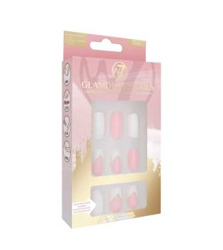 W7 - Uñas postizas Glamorous Nails - Ballet Slippers