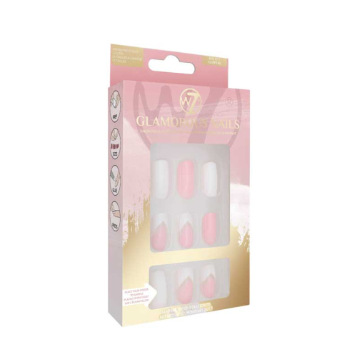 W7 - Uñas postizas Glamorous Nails - Ballet Slippers