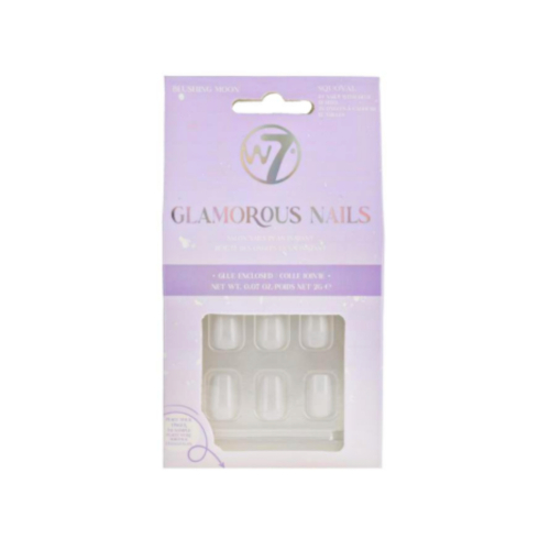 W7 - Uñas postizas Glamorous Nails - Blushing Moon