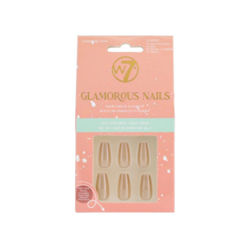 W7 - Uñas postizas Glamorous Nails - Cashmere Coat