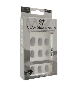W7 - Uñas postizas Glamorous Nails - Clean Slate