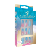 W7 - Uñas postizas Glamorous Nails - Ice Ice