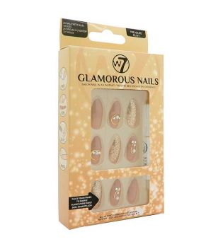 W7 - Uñas postizas Glamorous Nails - Treasure Hunt