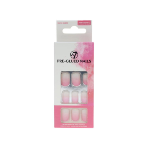 W7 - Uñas postizas Pre-Glued Nails - Blush Ombre