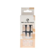 W7 - Uñas postizas Pre-Glued Nails - French Coffin