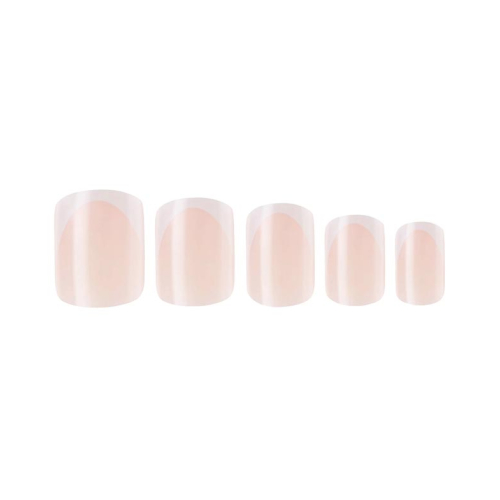 W7 - Uñas postizas Pre-Glued Nails - French Envy