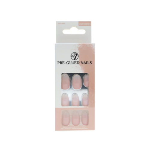 W7 - Uñas postizas Pre-Glued Nails - Just Pink