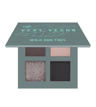 W7 - *Very Vegan* - Paleta de sombras - Wild and Free