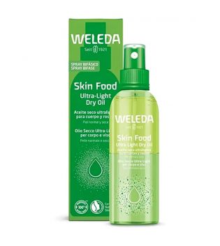 Weleda - Aceite seco ultraligero para rostro y cuerpo Skin Food - Piel normal y seca