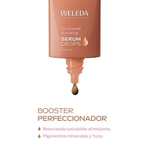 Weleda - *Booster* - Sérum Sunkissed Bronzing Drops - Bronceador