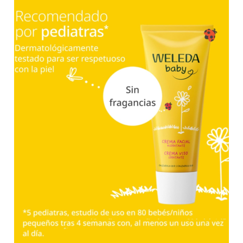 Weleda - Crema facial Baby - Caléndula