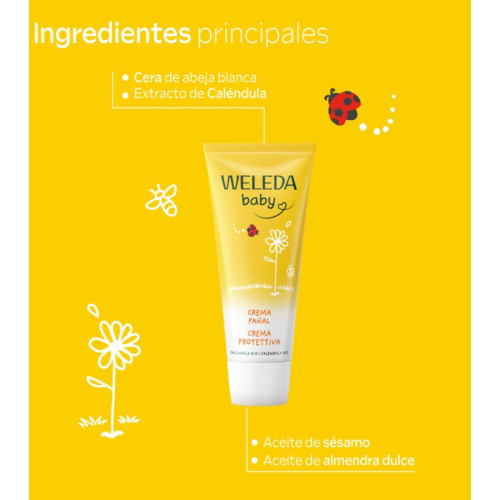 Weleda - Crema para pañal Baby & Child - Caléndula