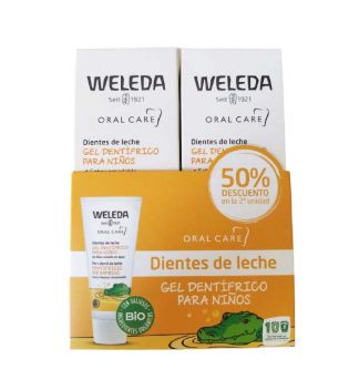 Weleda - Duplo Pasta de dientes para niños sin fluor