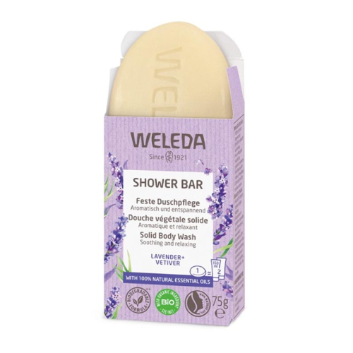 Weleda - Jabón de ducha sólido - Relajante Lavanda