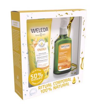 Weleda - Pack Aceite Espino Amarillo 100 ml + Gel de ducha Shower Energy 200ml