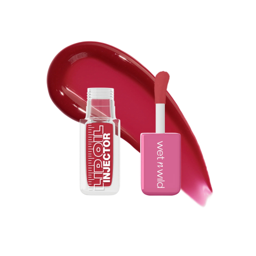 Wet n Wild - Aceite labial Lip oil Injector - Hottest Flame